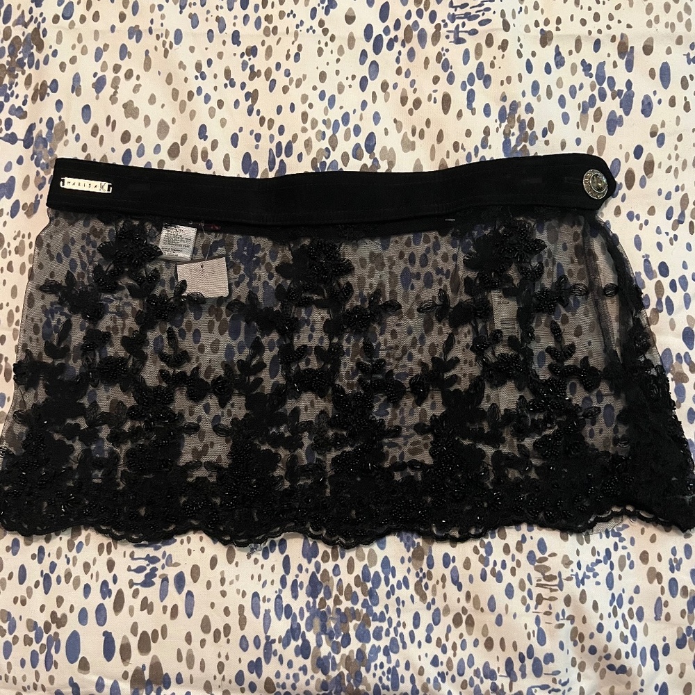 Marisa K Mini Black Skirt